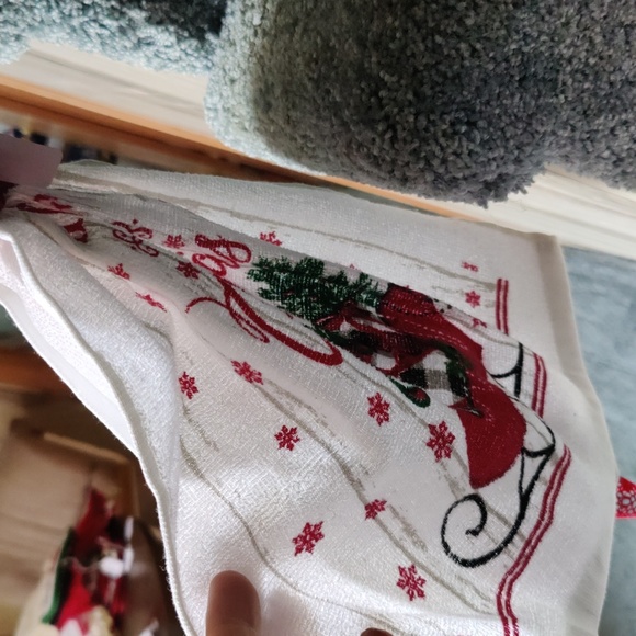 Handmade kitchen hanging towel - Picture 6 of 8